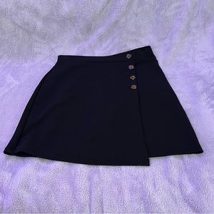 Button Mini Skirt